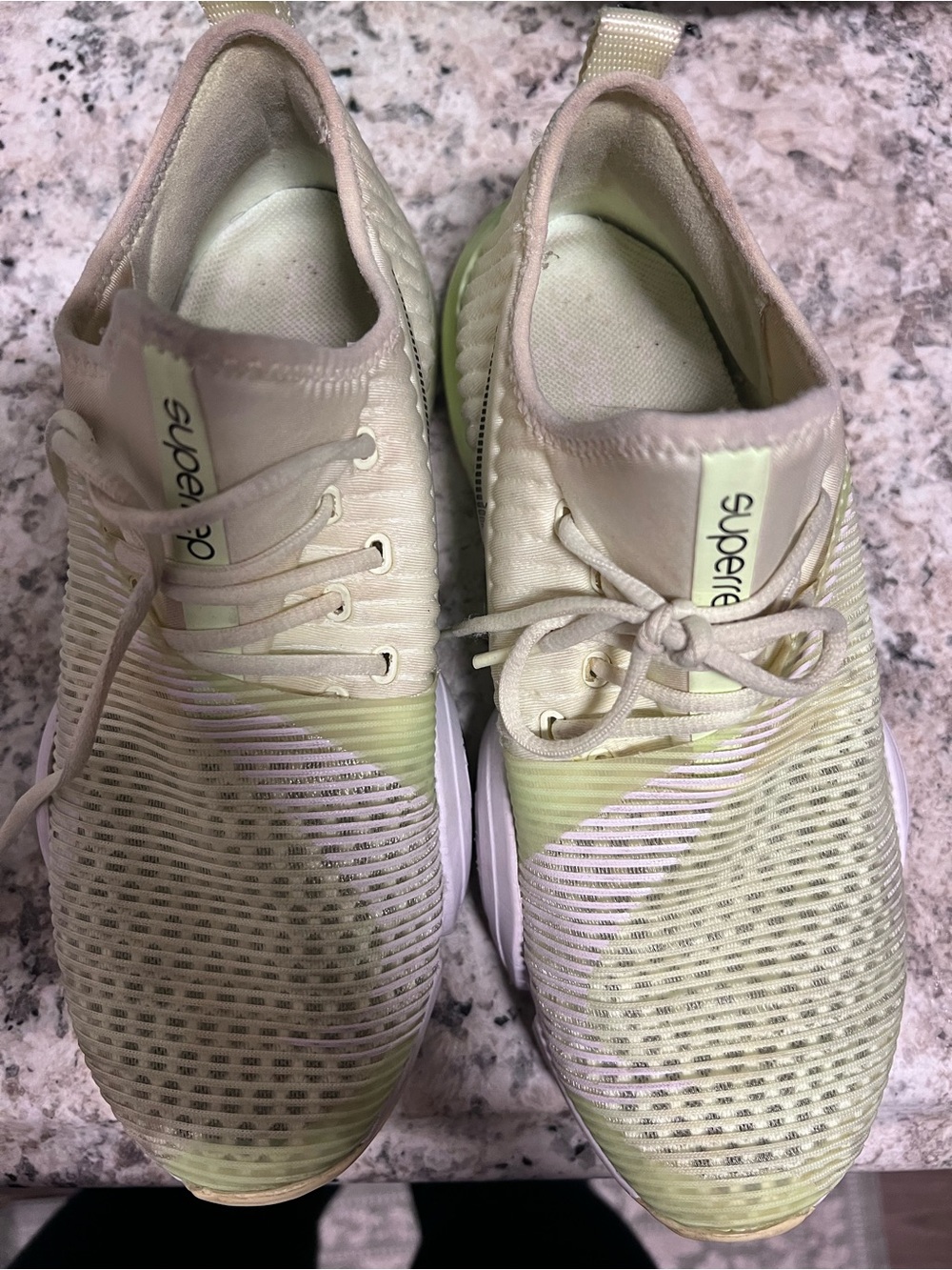 Nike Air Zoom SuperRep women’s size 7 in barely volt lime green HIIT training